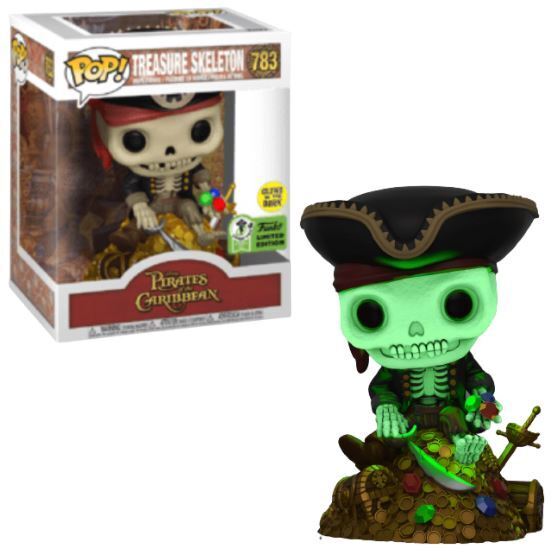Treasure Skeleton #783 2021 Emerald City Comic Con (4000pcs) Funko Pop! Disney The Pirates Of The Caribbean