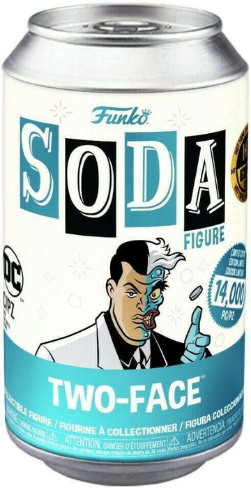 Two-Face 2022 Hot Topic Expo Sealed Can Funko Soda DC