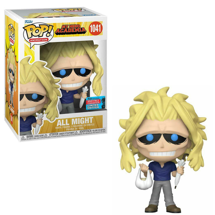 All Might #1041 Funko 2021 Fall Convention Limited Edition Funko Pop! Animation My Hero Academia