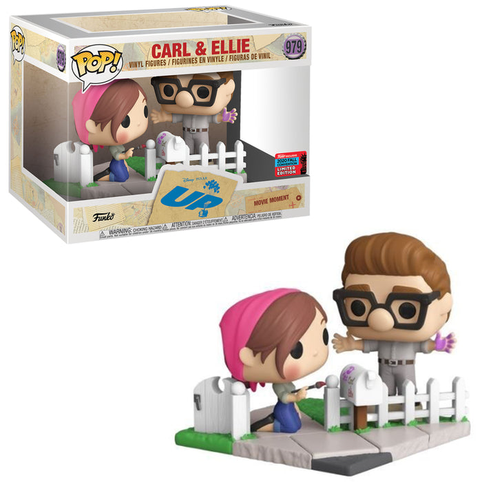 Carl & Ellie #979 Funko 2020 Fall Convention Limited Edition Funko Pop! Disney Pixar Up