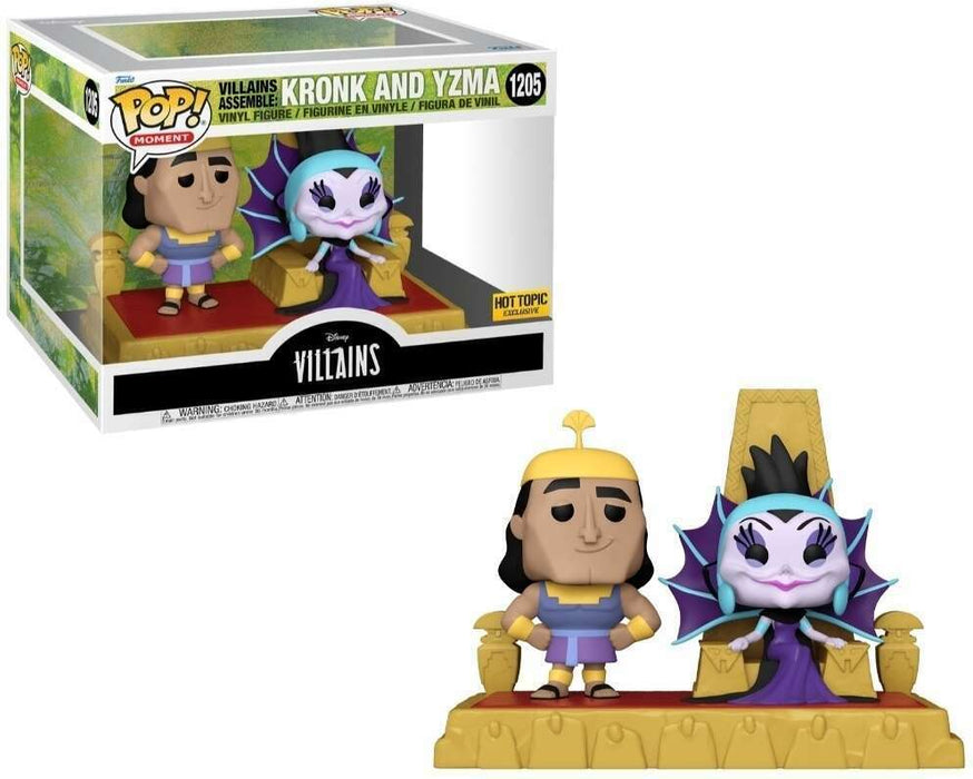 Kronk And Yzma #1205 Hot Topic Exclusive Funko Pop! Moment Disney The Emperor's New Groove