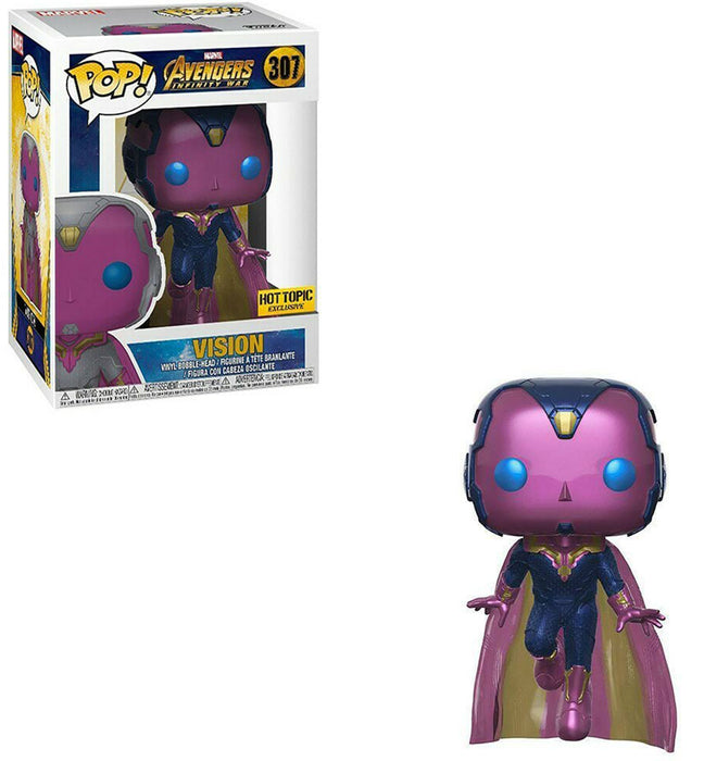 Vision #307 Hot Topic Exclusive Funko Pop! Marvel Avengers Infinity War