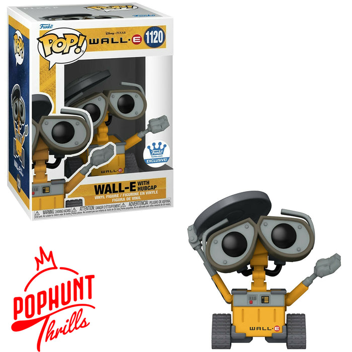 Wall-E With Hubcap #1120 Funko Exclusive Funko Pop! Disney Pixar Wall-E