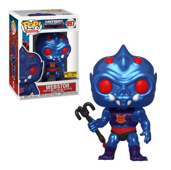 Webstor(Metallic) #997 Only @ Walmart Funko Pop! Television Masters Of The Universe