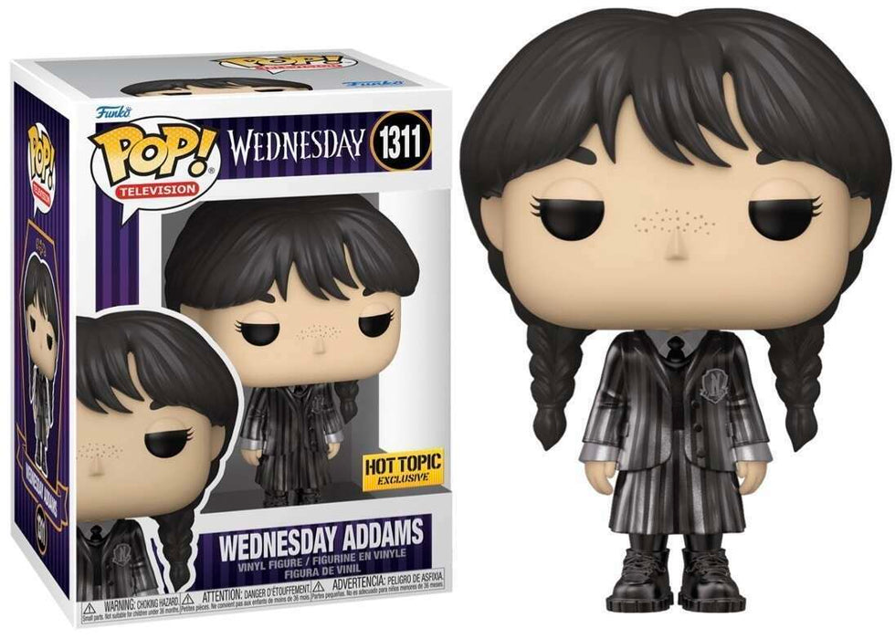Wednesday Addams METALLIC #1311 Hot Topic Exclusive Funko Pop! Television The Addams Family