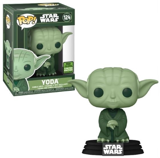 Yoda #124 Funko 2021 Spring Convention Limited Edition Exclusive Funko Pop! Star Wars