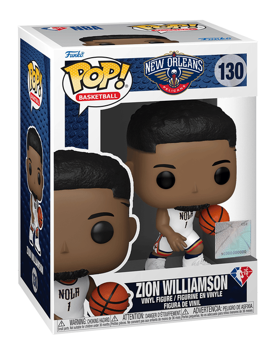 Zion Williamson #130 Funko Pop! Basketball NBA New Orleans Pelicans