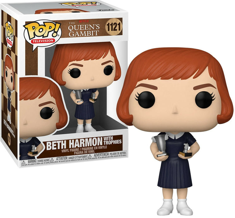 Beth Harmon With Trophies #1121 Funko Pop! Television The Queen's Gambit