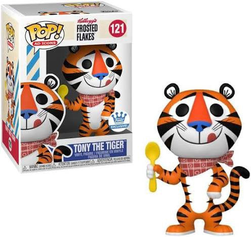 Tony The Tiger #121 Funko Exclusive Funko Pop! Ad Icons Kelloggs Frosted Flakes