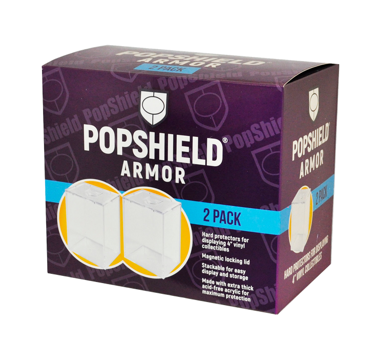 Pop Shield Armor Hard Stack Acrylic Case Protector for 2 Pack -STACK ONLY  NO POP