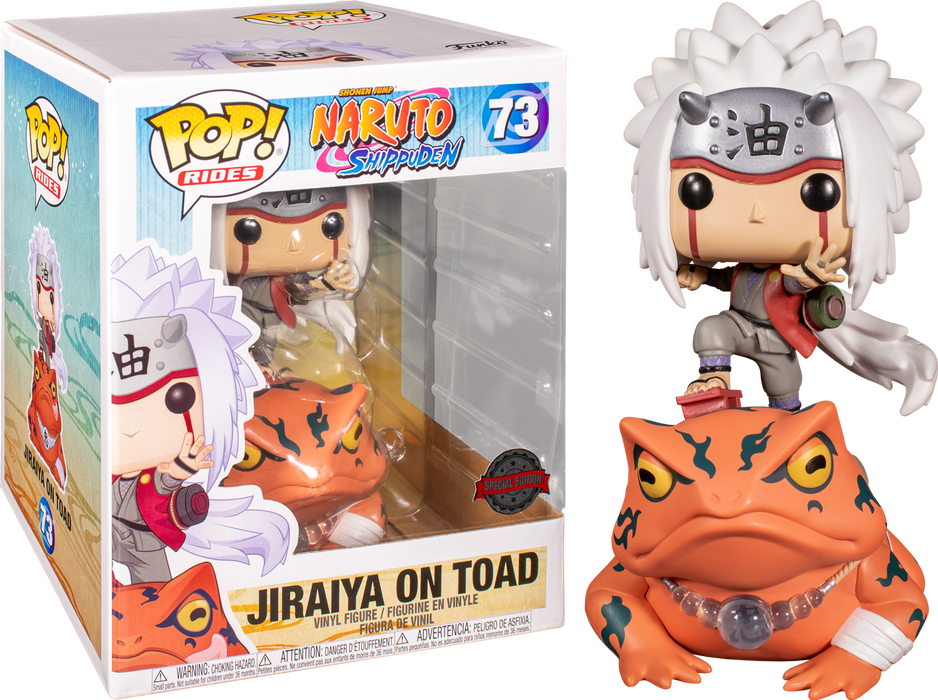 Jiraiya On Toad #73 Special Edition Sticker Funko Pop! Rides Naruto Shippuden