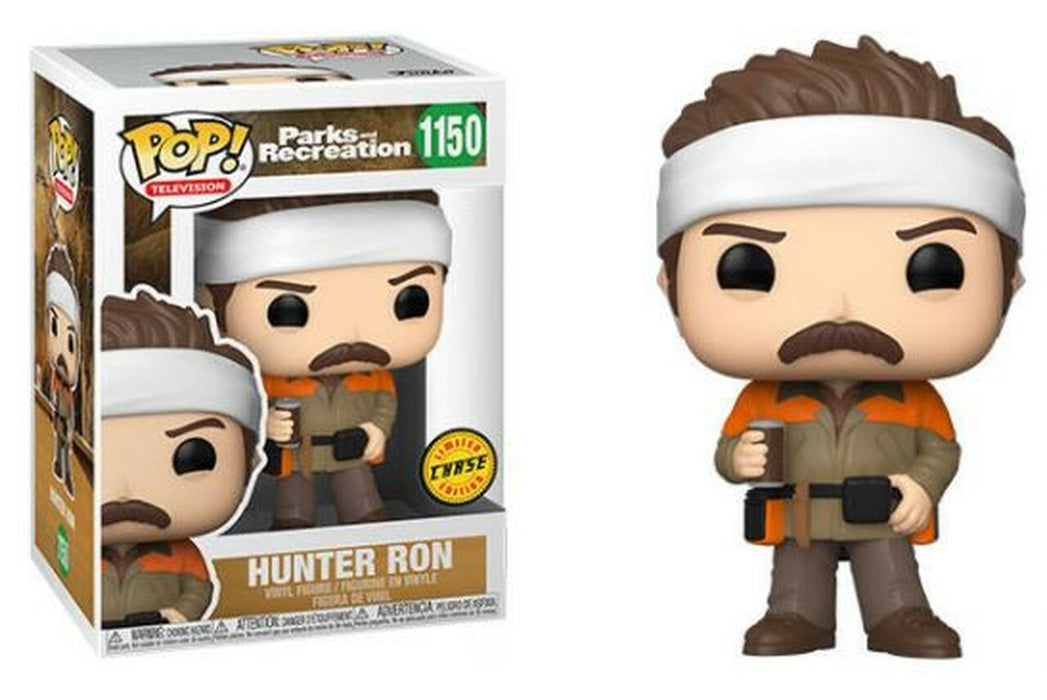 Hunter Ron #1150 Limited Chase Edition Funko Pop! Television Parks And Recreation