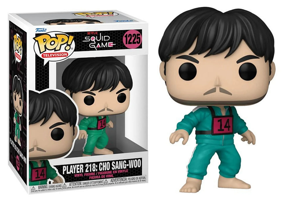 Player 1225: Cho Sang-Woo #218 Funko Pop! Television Squid Game