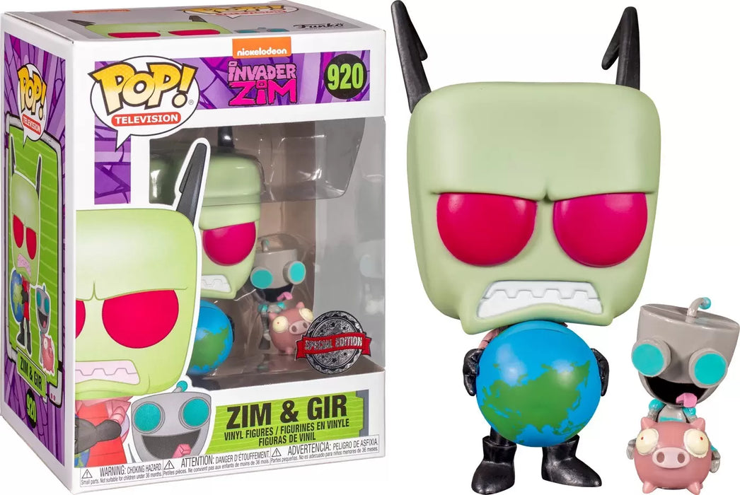 Zim & Gir #920 Special Edition Funko Pop! Rides Invader Zim